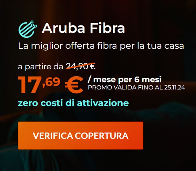 17 euro al mese per 6 mesi