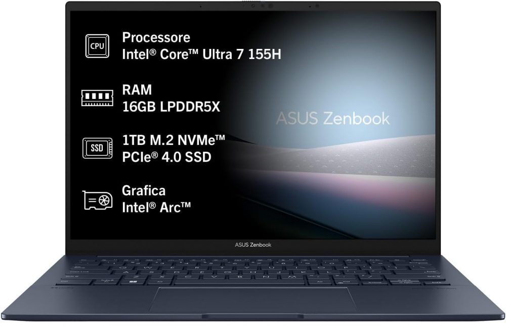 Caratteristiche hardware ASUS Zenbook 14 OLED