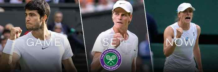 wimbledon sinner medvedev streaming 