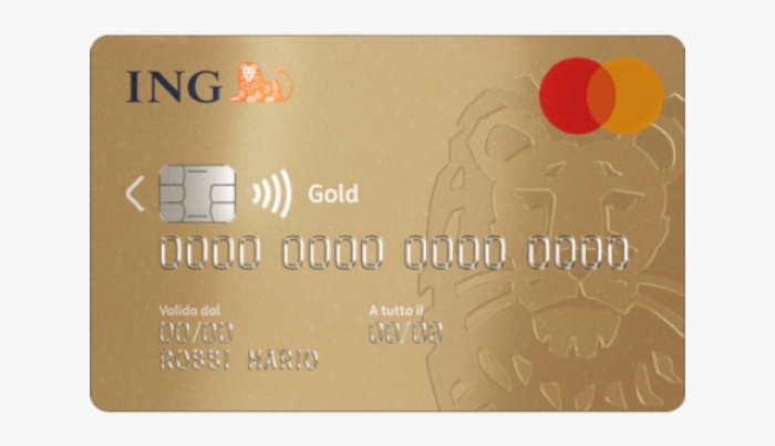 Carta di Credito Mastercard Gold di ING