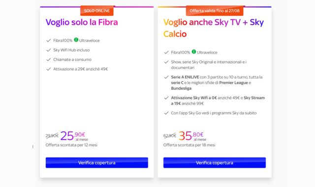 Sky WiFi fibra