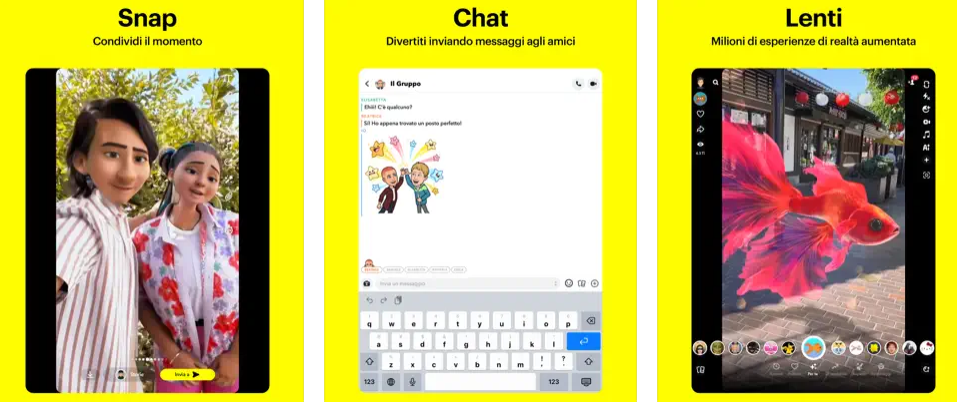 Snapchat - Screen iPad