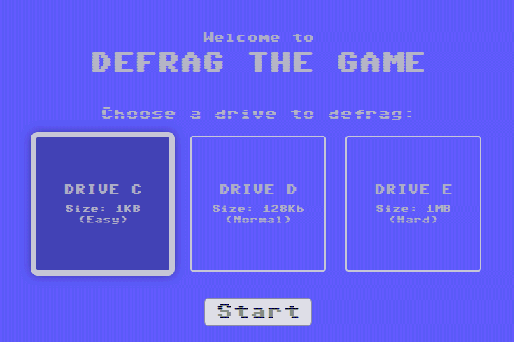 Defrag The Game