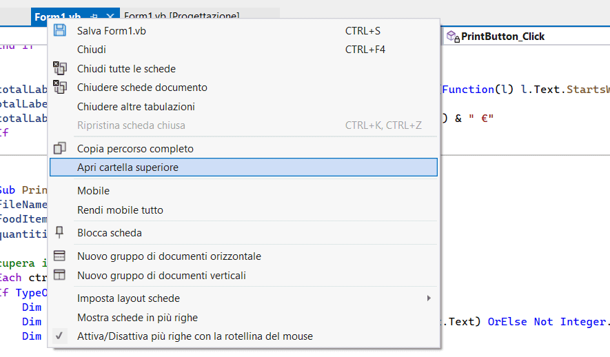 File eseguibile compilato Visual Studio