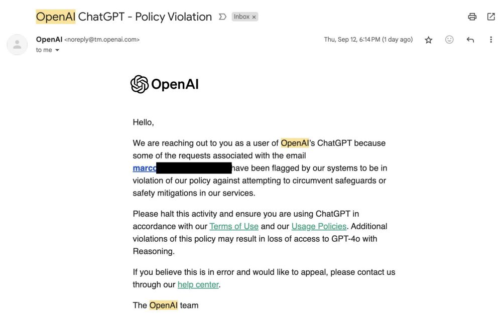 OpenAI minaccia ban ChatGPT