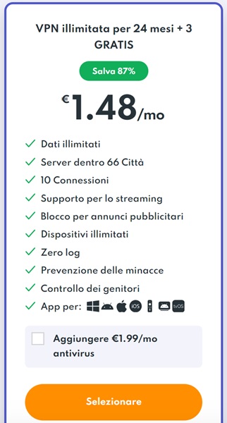 privadovpn prezzo