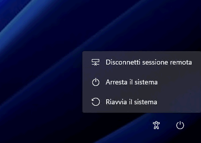 Riavviare Windows dal menu di emergenza