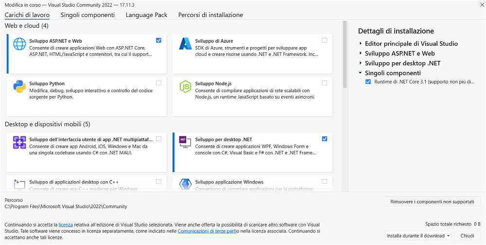 Visual Studio Installer