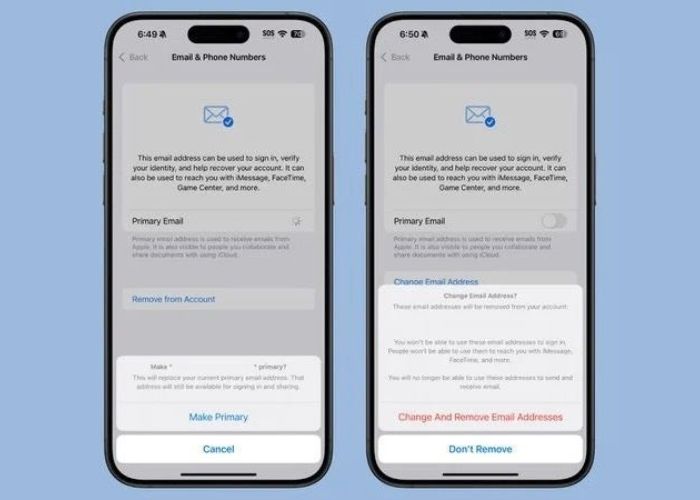 iOS 18.1: adesso si potrà finalmente cambiare e-mail primaria di iCloud 1