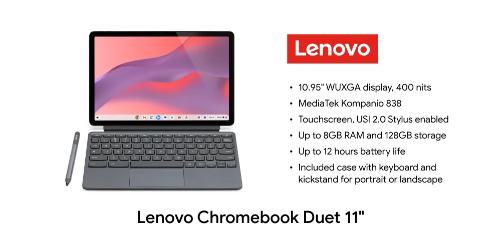 Lenovo Chromebook Duet 11