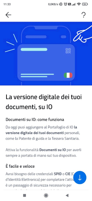 Patente digitale e TS su app IO