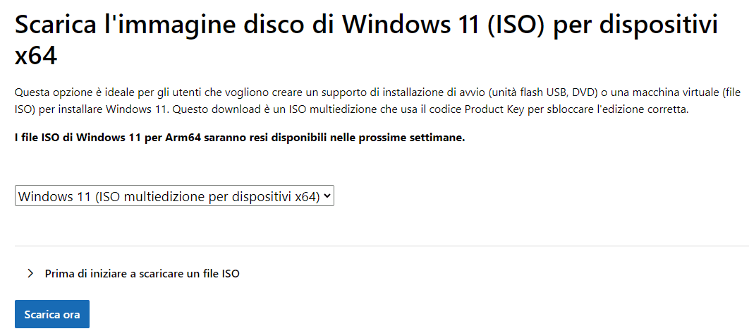 Download Windows 11 24H2 versione finale