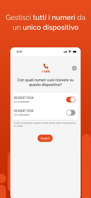 Gestione numerazioni VoIP MessageNet