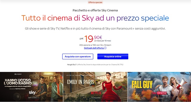 offerta speciale sky