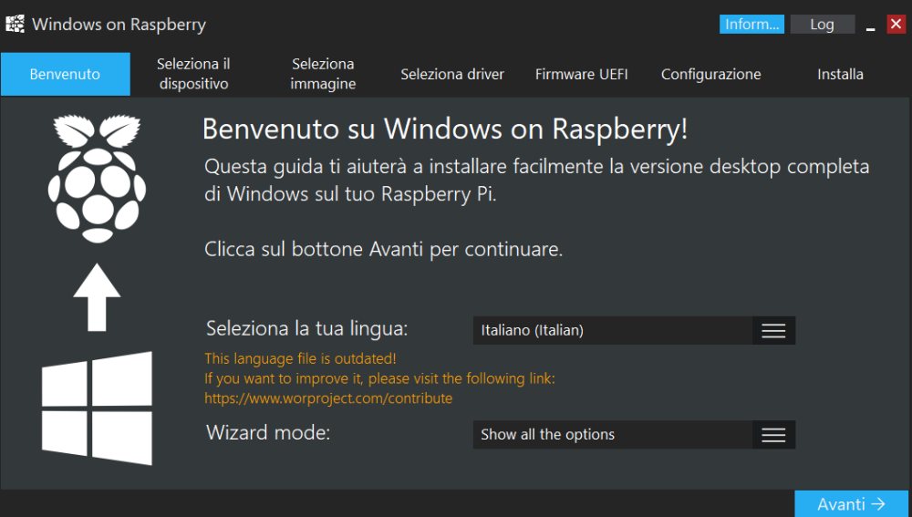 Windows on Raspberry Imager