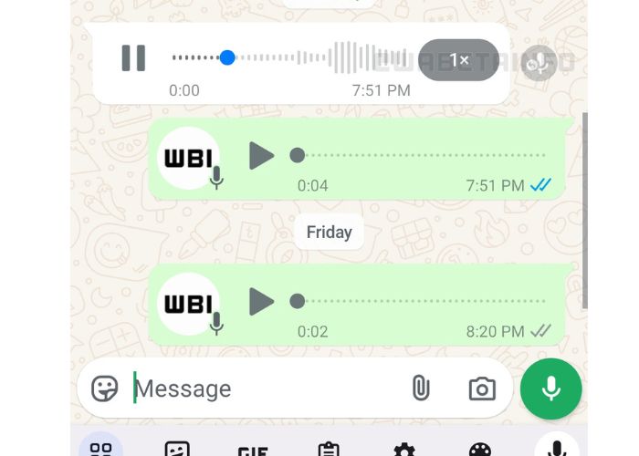 WhatsApp risposte rapide messaggi vocali 