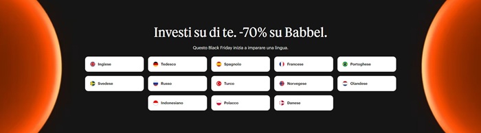 Babbel Black Friday