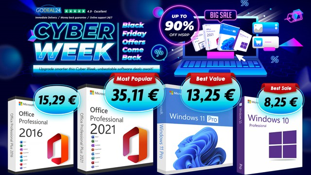 Cyber Week su Godeal24