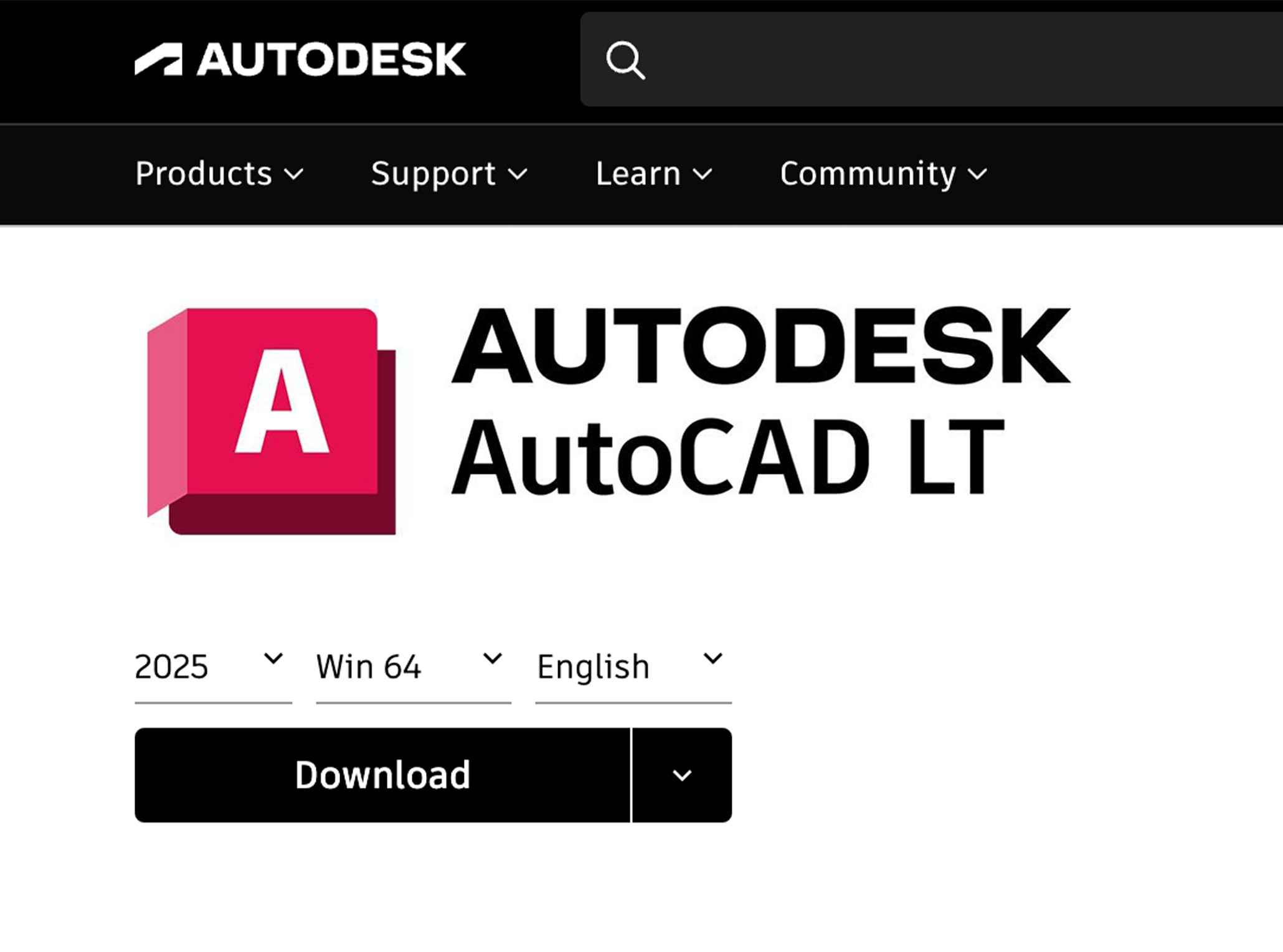 Download Autocad LT