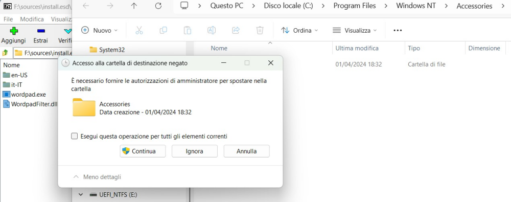 Recuperare WordPad in Windows 11