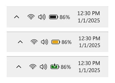 Windows 11: ecco le nuove icone che segnalano lo stato della batteria