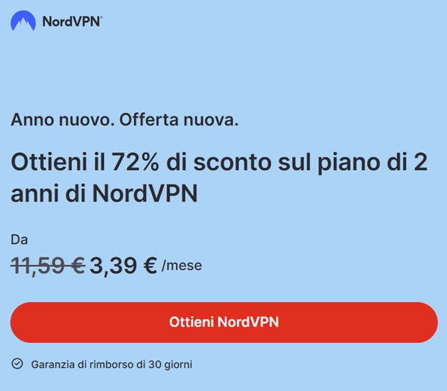 anno nuovo offerta nuova nordvpn