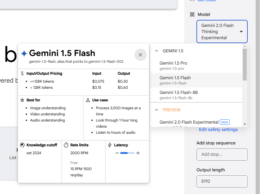 Limitazioni modelli generativi Google Gemini