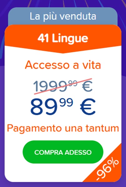 mondly offerta piano a vita