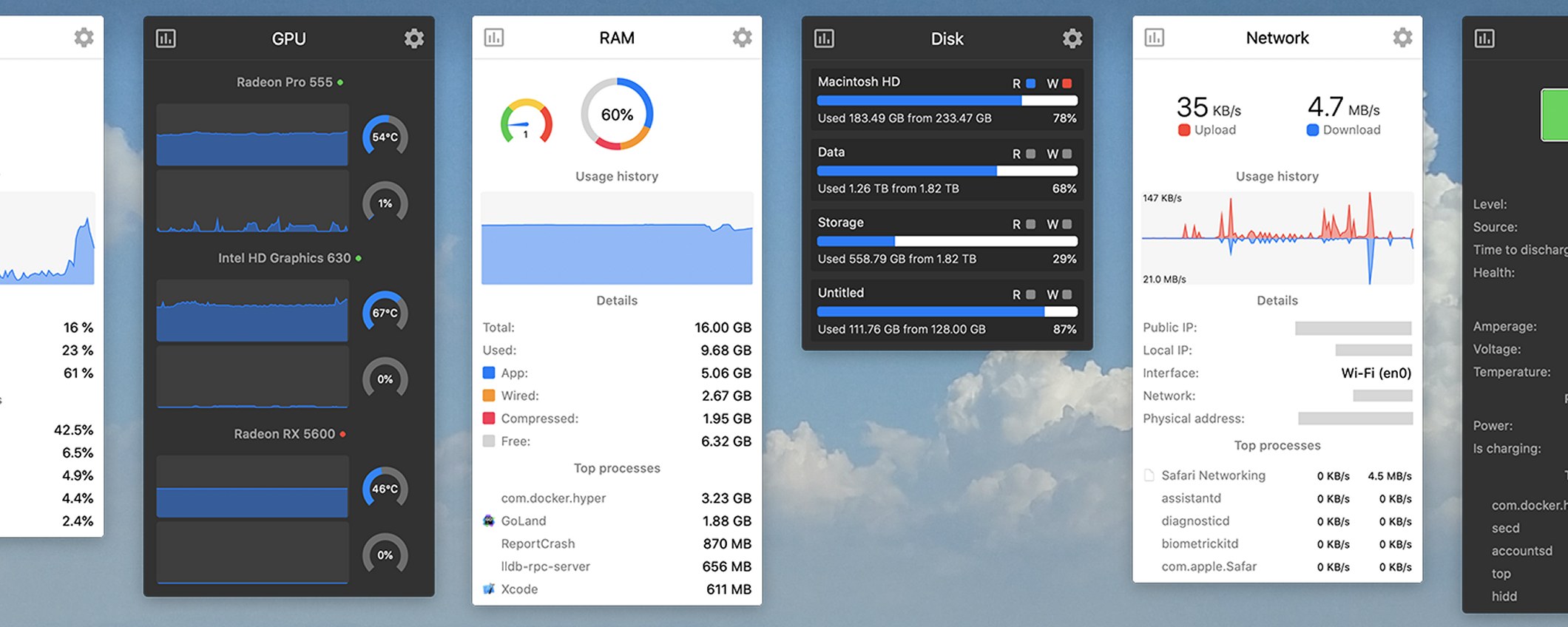 Monitorate macOS e le sue prestazioni con il software open source Stats