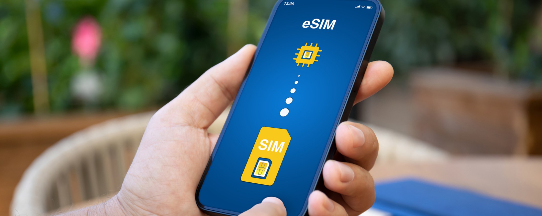 Come usare le eSIM con i dispositivi che hanno solo uno slot fisico per SIM standard