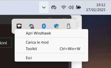 Patch barra delle applicazioni Windows 11 Windhawk