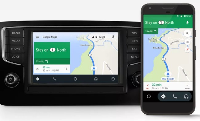 Android Auto diventa un'app per dispositivi mobili