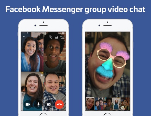 Facebook Messenger lancia le video chat di gruppo