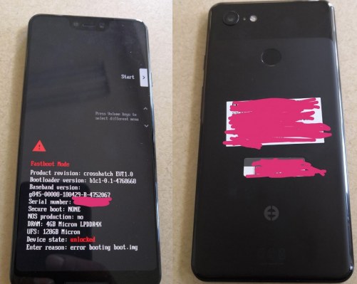 Google Pixel 3 XL: notch e dorso in vetro per il nuovo smartphone top di gamma