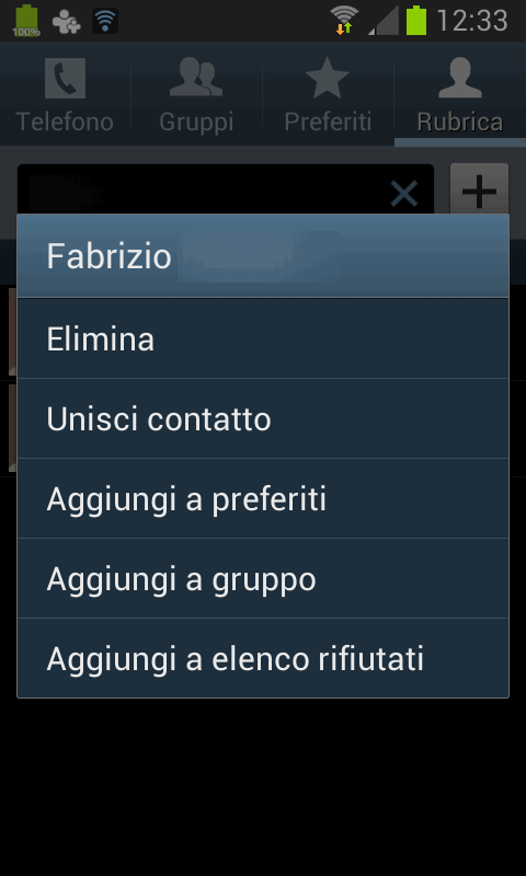 Unire i contatti nella rubrica Android e rimuovere i duplicati