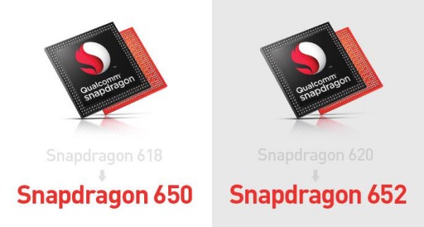 Snapdragon rinomina alcuni SoC: Snapdragon 650 e 652